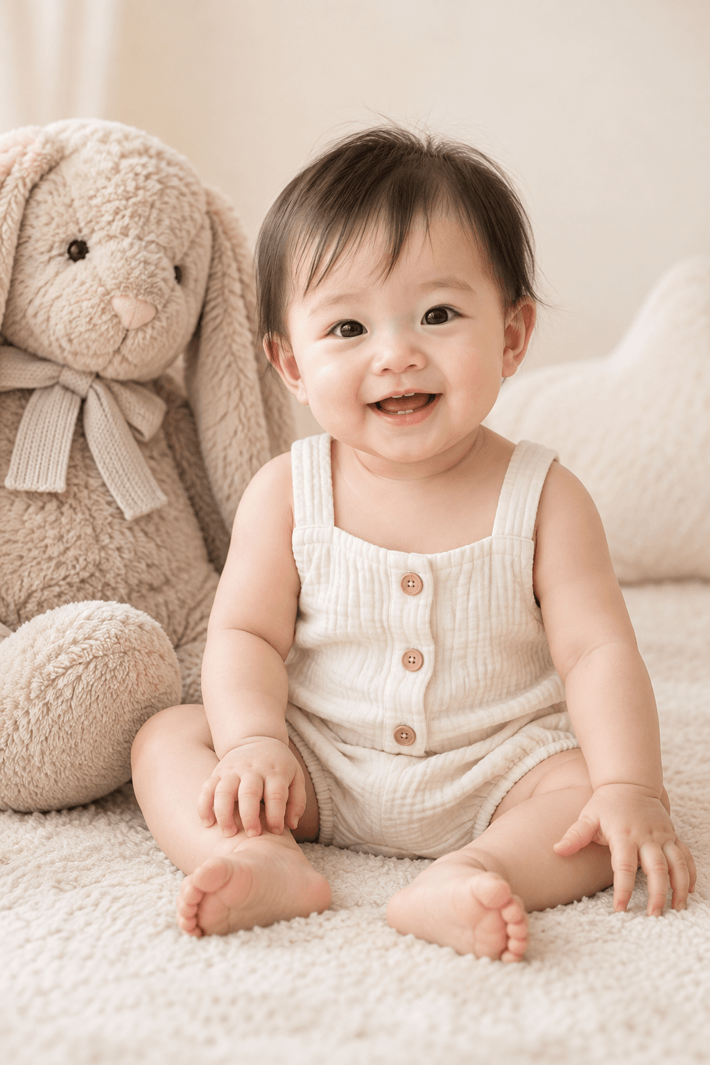First Birthday Baby Portrait